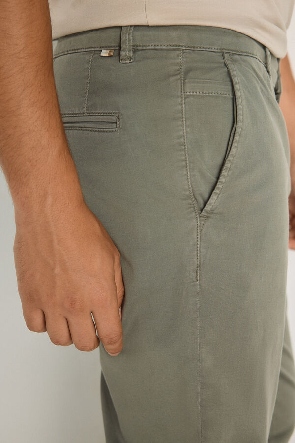 Jack & Jones Cal&ccedil;as chino regular cinzento