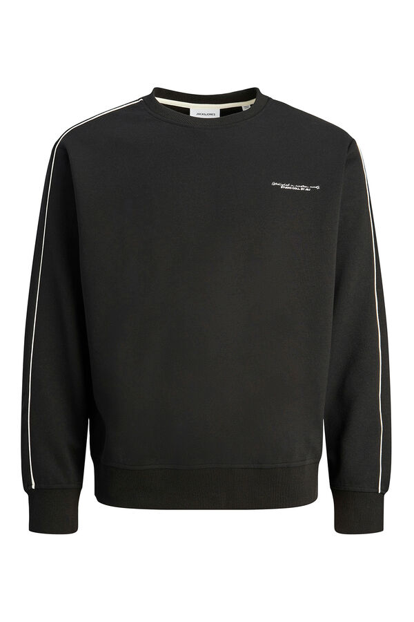 Jack & Jones Basic round neck sweatshirt black