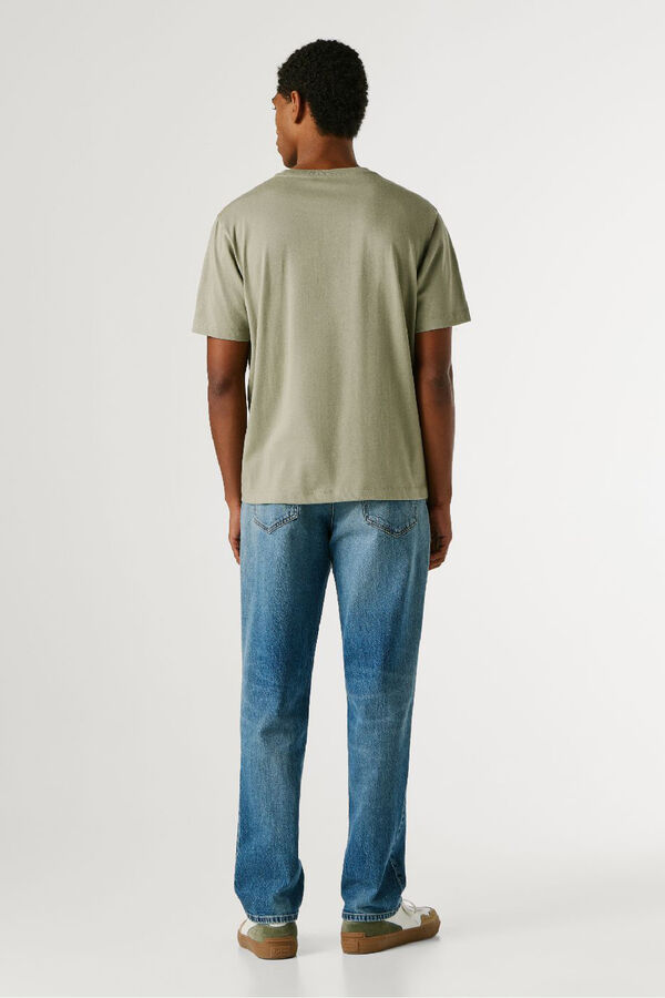 Pepe Jeans T-shirt manga curta bege