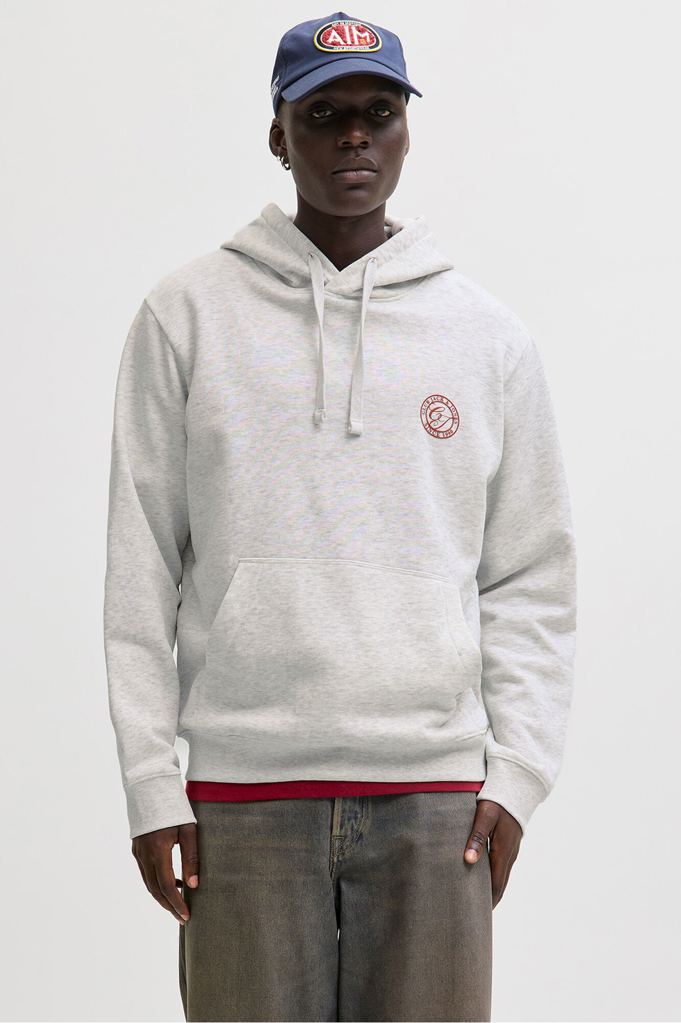 Jack & Jones Sudadera con capucha relaxed