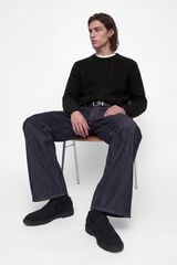 Jack & Jones Camisola regular gola redonda cinzento