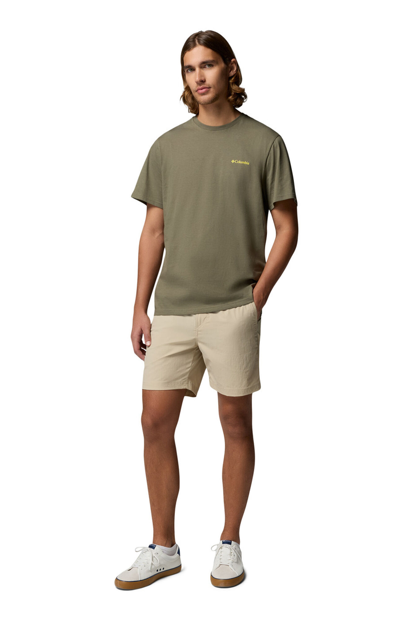 Columbia T-shirt com estampado de natureza nas costas