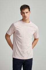 Springfield Camiseta microraya rosa