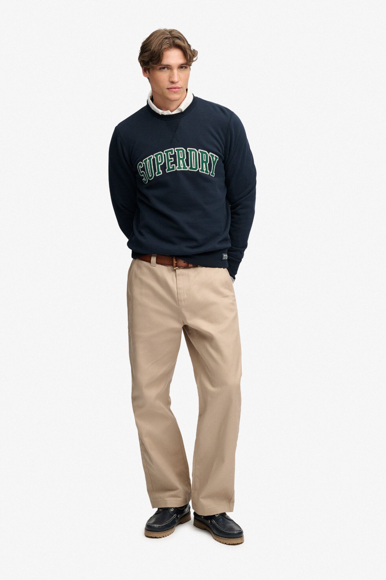 Superdry Sweatshirt gola redonda logo