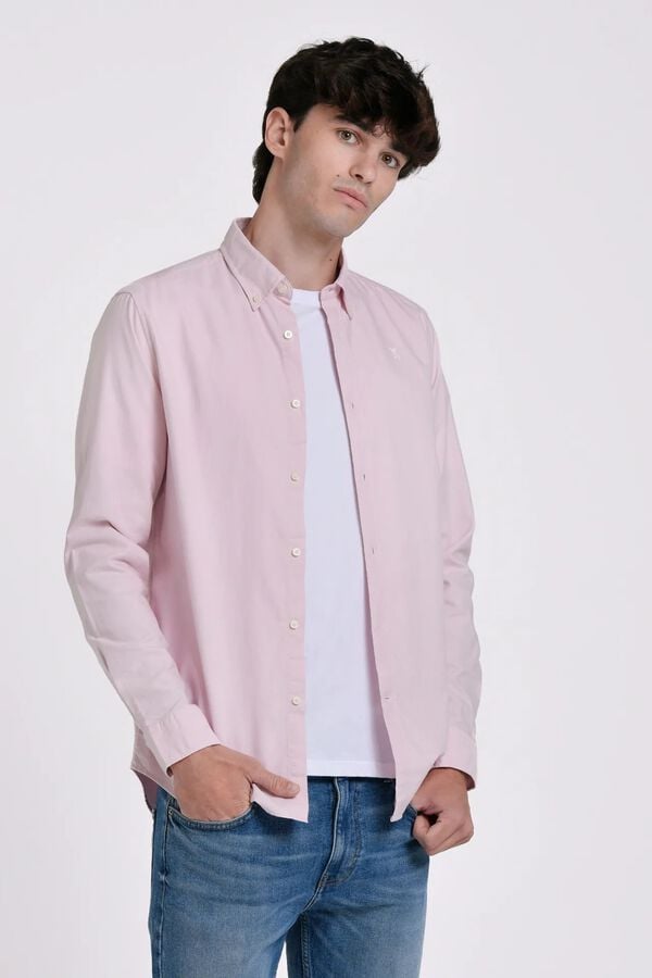 JVZ Camisa Oxford lisa rosa