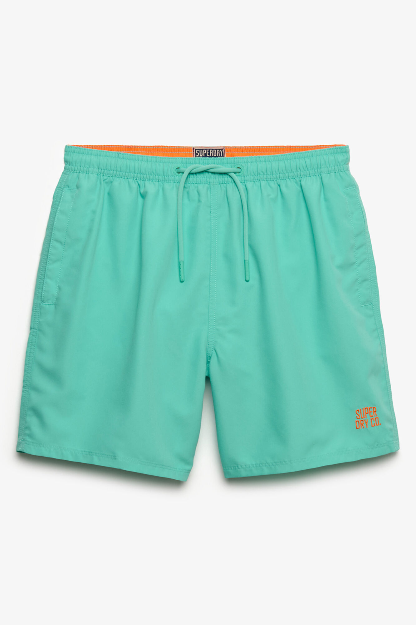 Superdry Fato de banho liso b&aacute;sico com logo