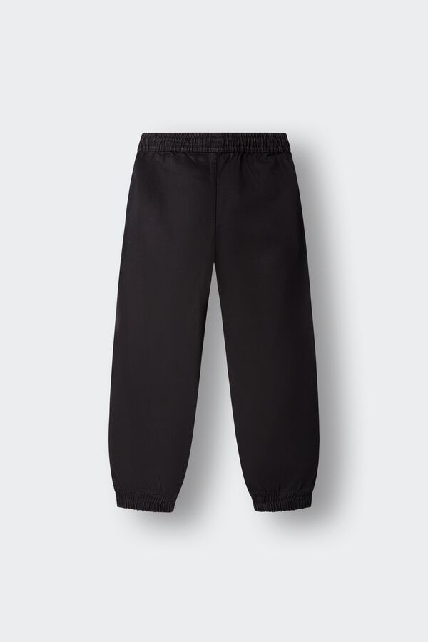 Springfield Kids Cal&ccedil;as jogger de malha para crian&ccedil;a preto