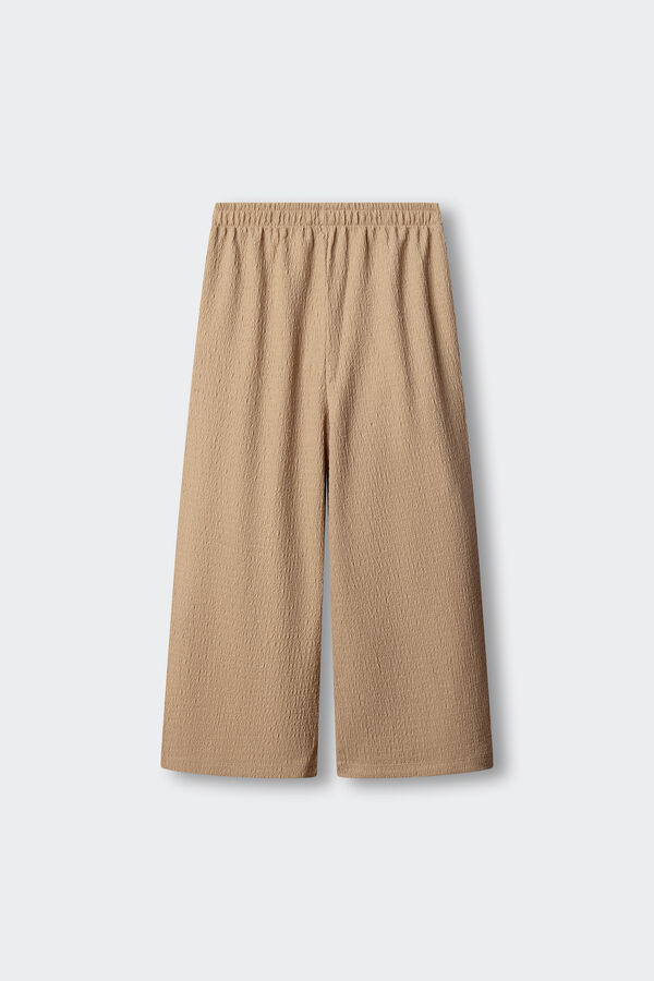 Springfield Kids Cal&ccedil;as culotte fluidas menina bege