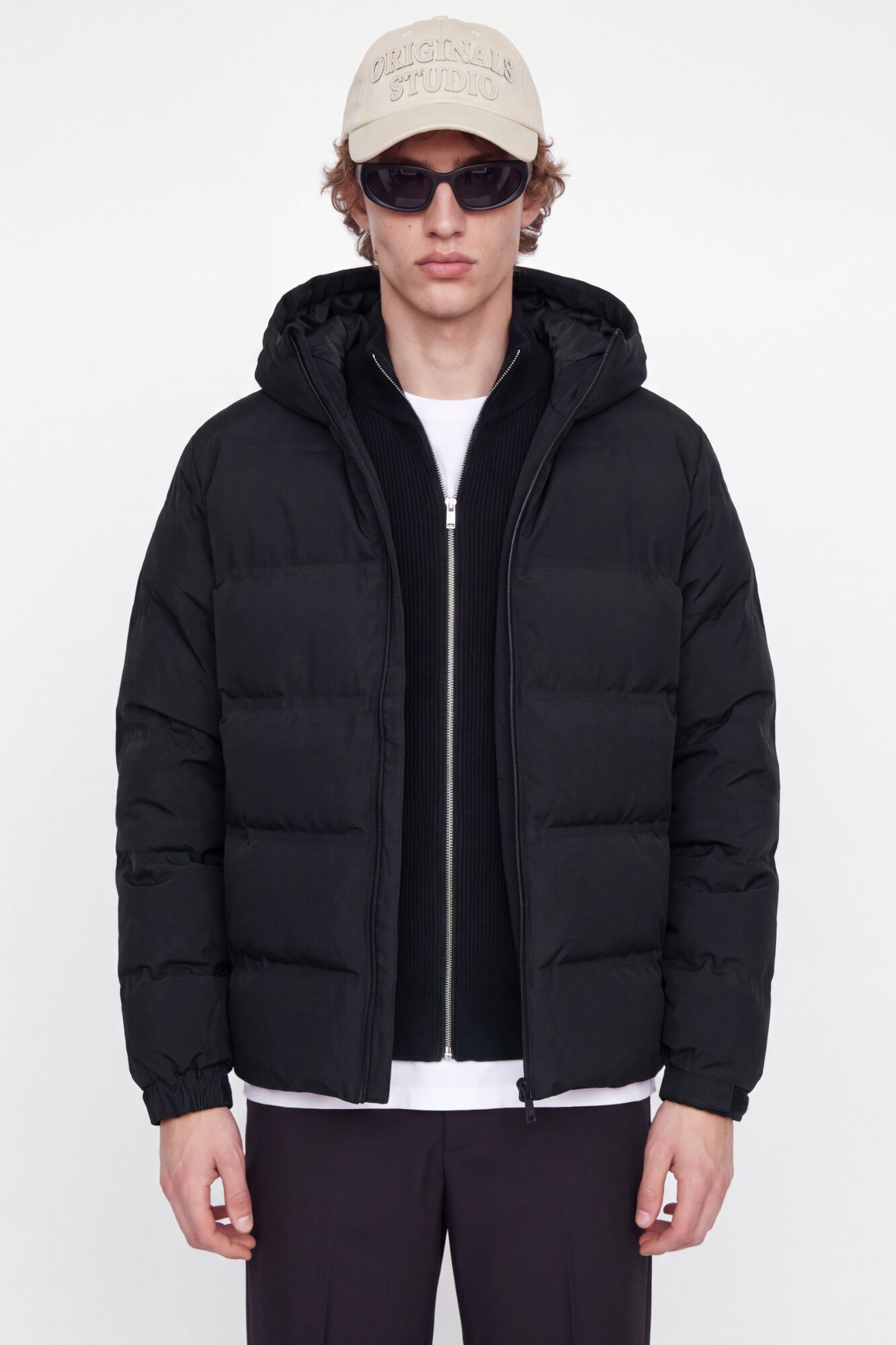 Jack & Jones Blus&atilde;o puffer com capuz