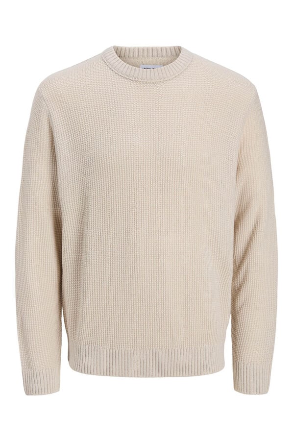 Jack & Jones Camisola de ajuste regular cinzento