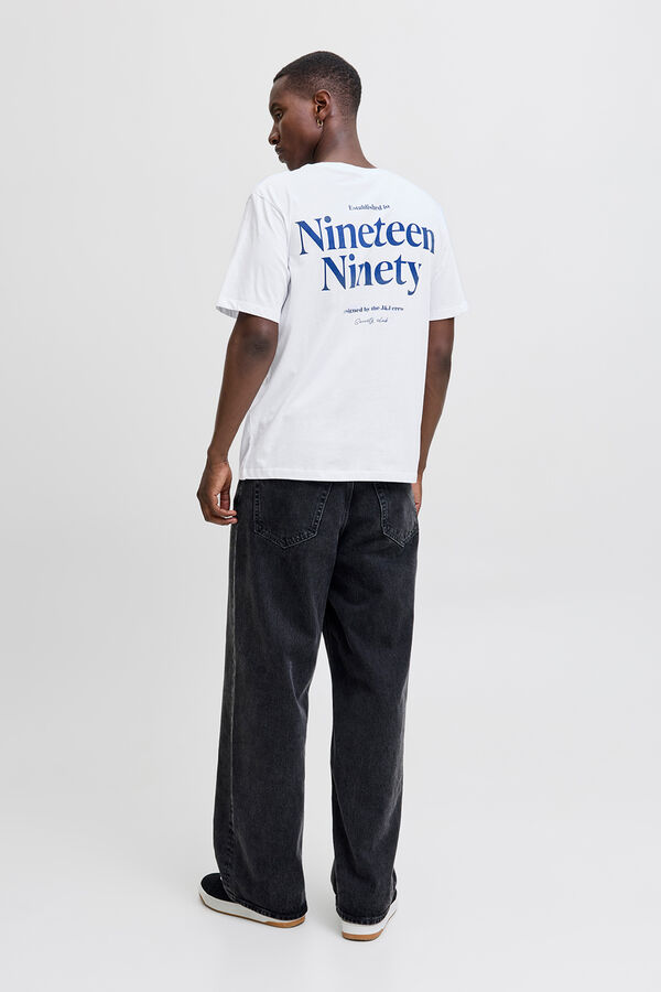 Jack & Jones Pacote com 2 camisetas de modelagem regular preto