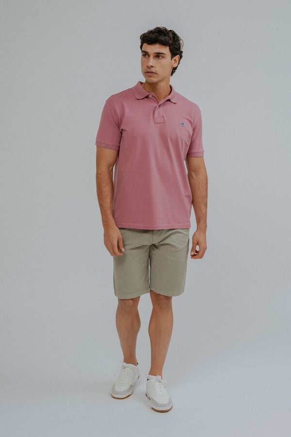 Celopman Bermuda b&aacute;sica chino verde