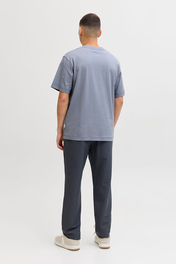 Jack & Jones Camiseta de manga curta estampada azul