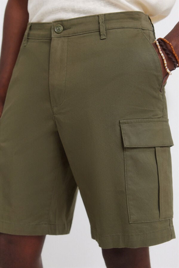 Springfield Bermuda cargo estampado