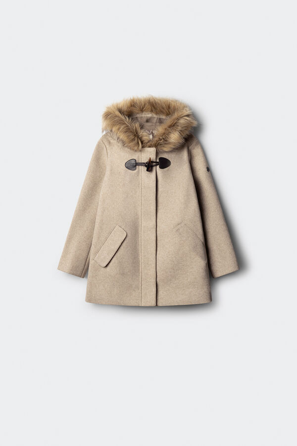 Springfield Kids Sobretudo de tecido para meninas azul