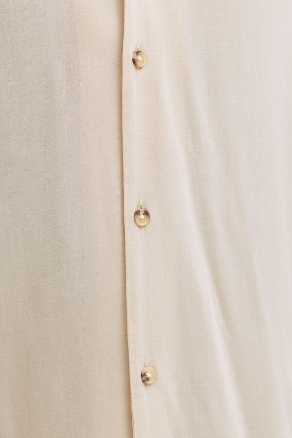 Jack & Jones Camisa relaxed fit em viscose cinzento