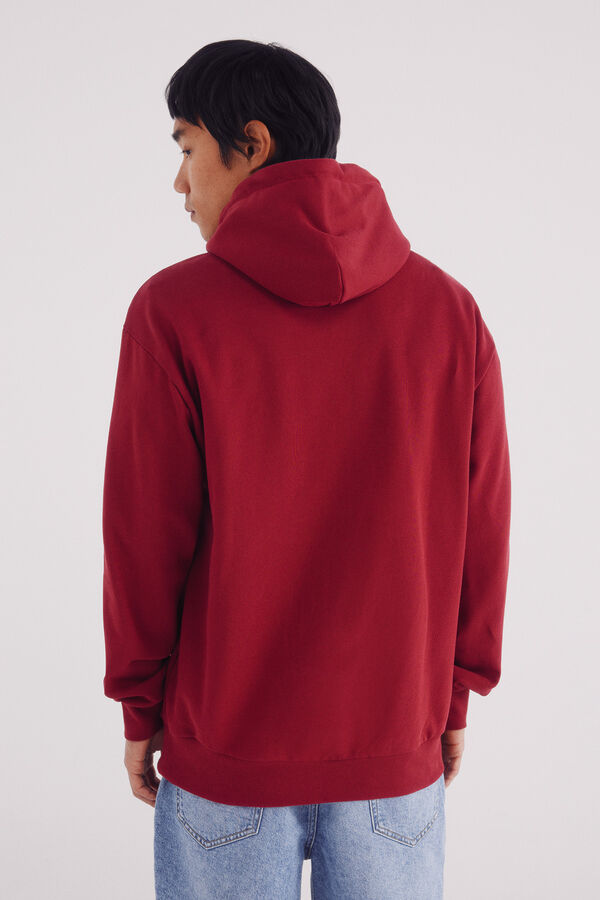 Springfield Sweatshirt com capuz Rbel  vermelho