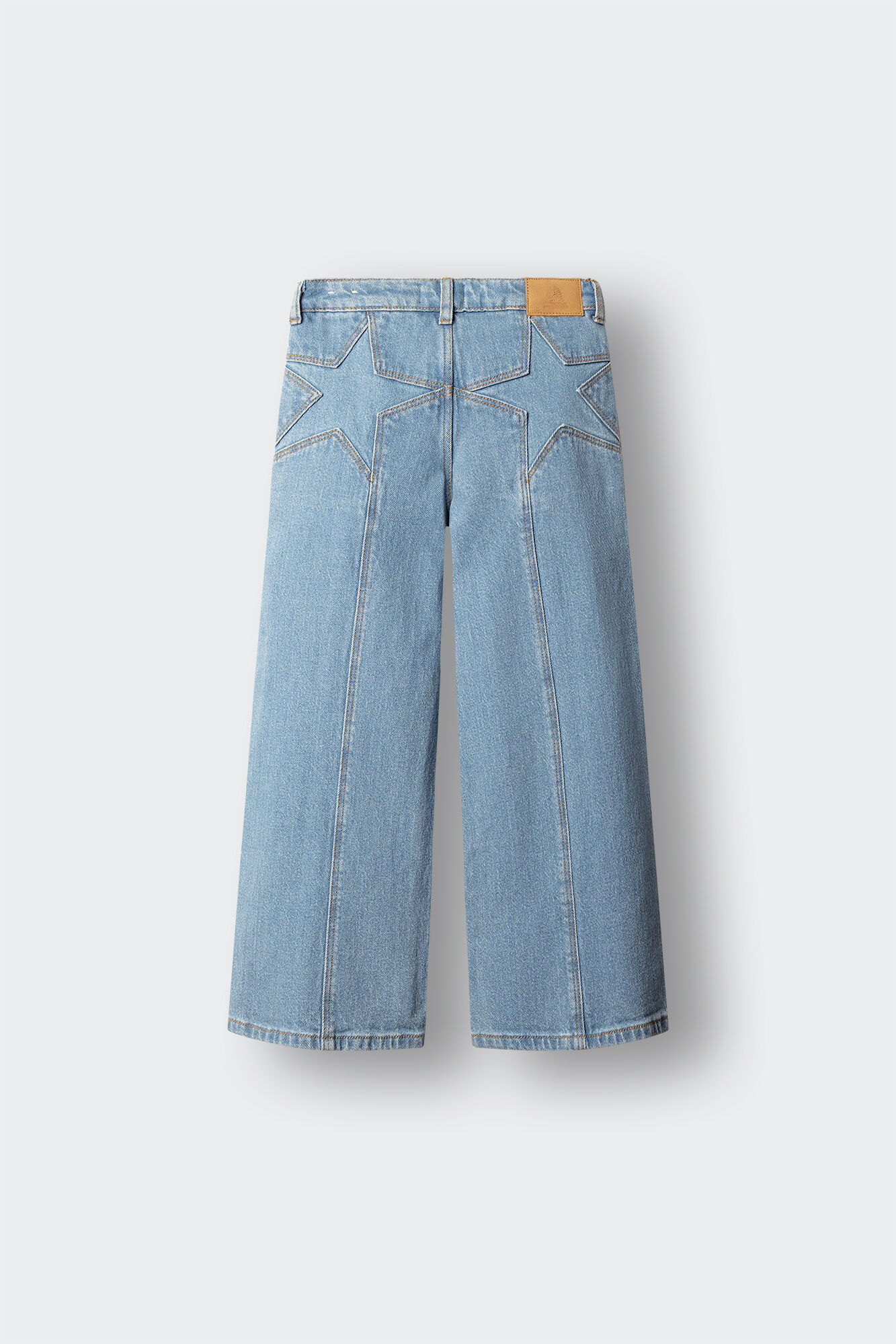 Springfield Kids Cal&ccedil;as wide leg de ganga para menina