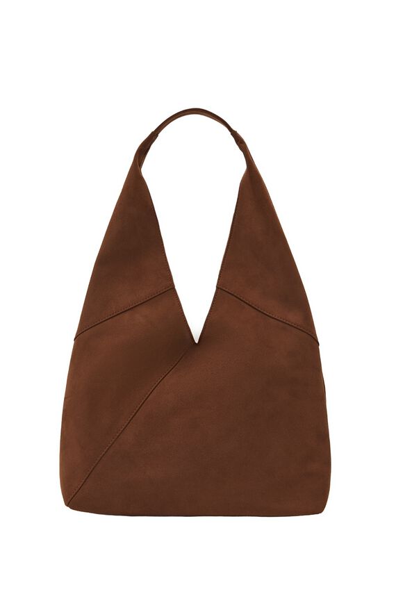 Bolso shopper efecto ante