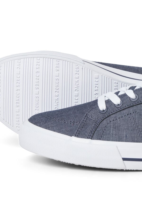 Jack & Jones Sapatilhas casuais de lona azul