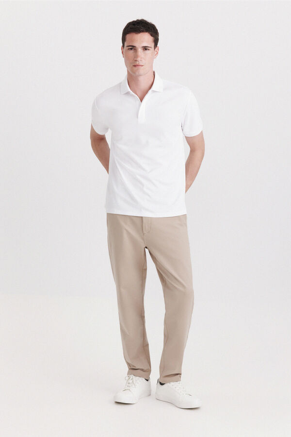 Springfield Cal&ccedil;as chino comfort knit bege