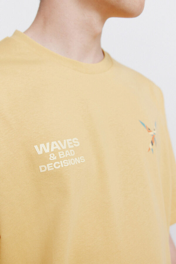 Springfield T-shirt waves estampado