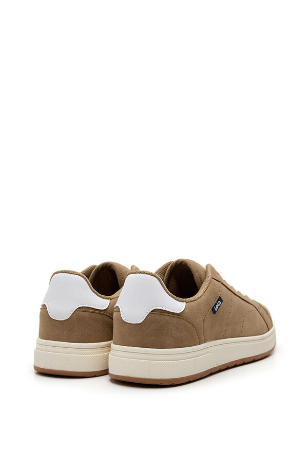 Lois Sapatilha b&aacute;sica de t&eacute;nis para homem cru