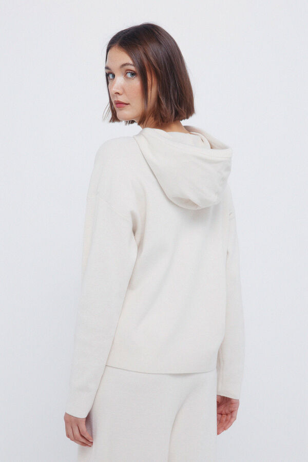 Springfield Camisola com capuz  camel