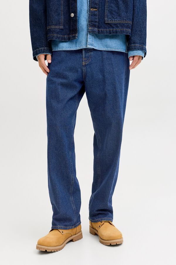 Jack & Jones Jeans baggy cinco bolsos azul