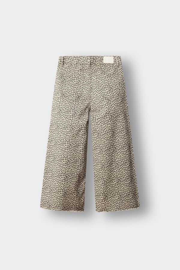 Springfield Kids Cal&ccedil;a estampado animal menina cinzento