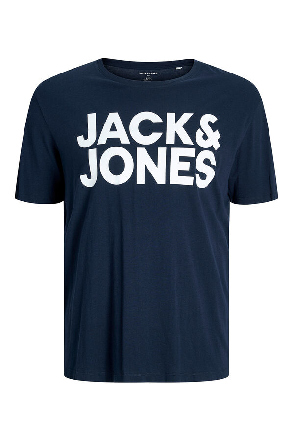 Jack & Jones PLUS Camiseta PLUS de corte regular azul