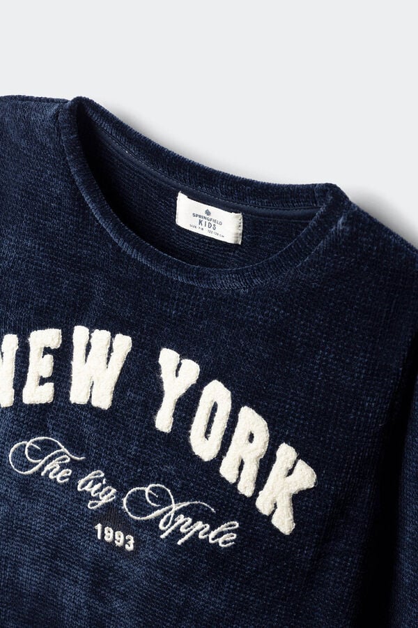 Springfield Kids Chenilla new york niña azul