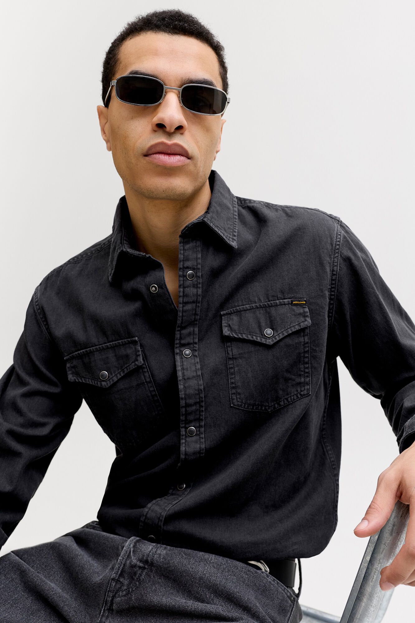 Jack & Jones Camisa de ganga regular