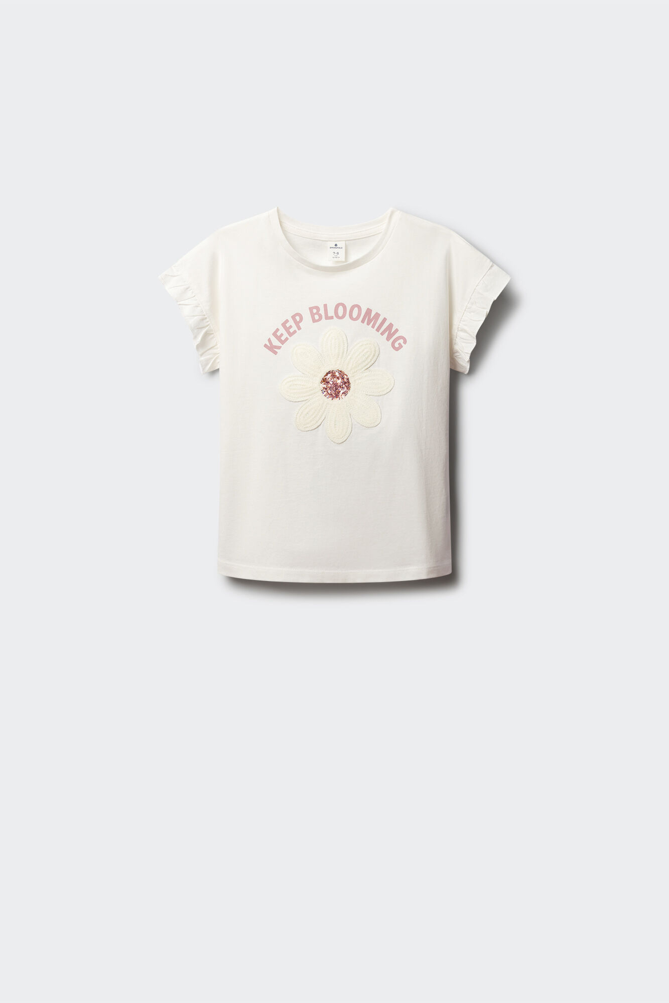 Springfield Kids T-shirt de manga curta blooming para menina