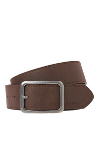 Jack & Jones Cinto com fivela em pele sint&eacute;tica