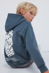 Springfield Kids Sweatshirt Capuz para meninos azul