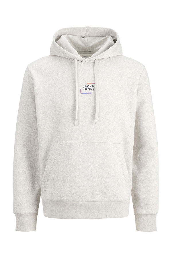 Jack & Jones Sweatshirt de capuz regular fit branco