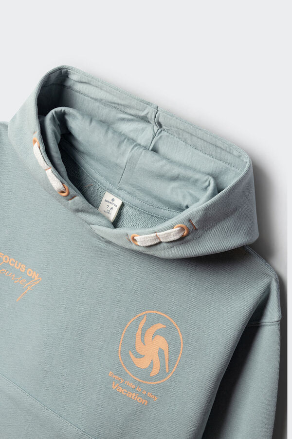 Springfield Kids Sweatshirt de surf de f&eacute;rias para menino azul