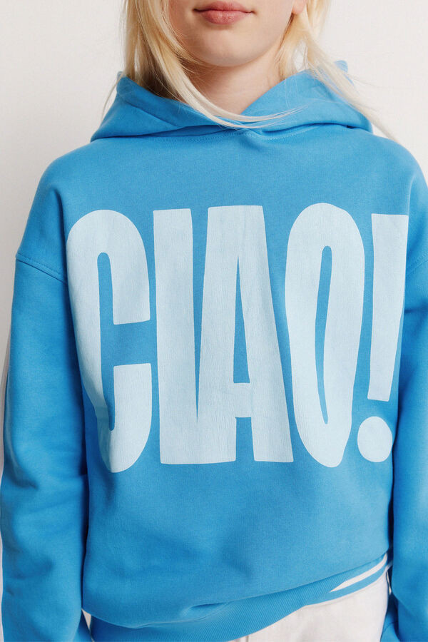 Springfield Kids Sweatshirt ciao menina azul