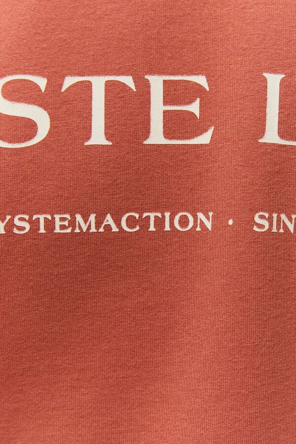 Systemaction Sweatshirt b&aacute;sica rosa