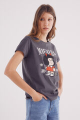 Springfield "Mafalda" T-shirt grey