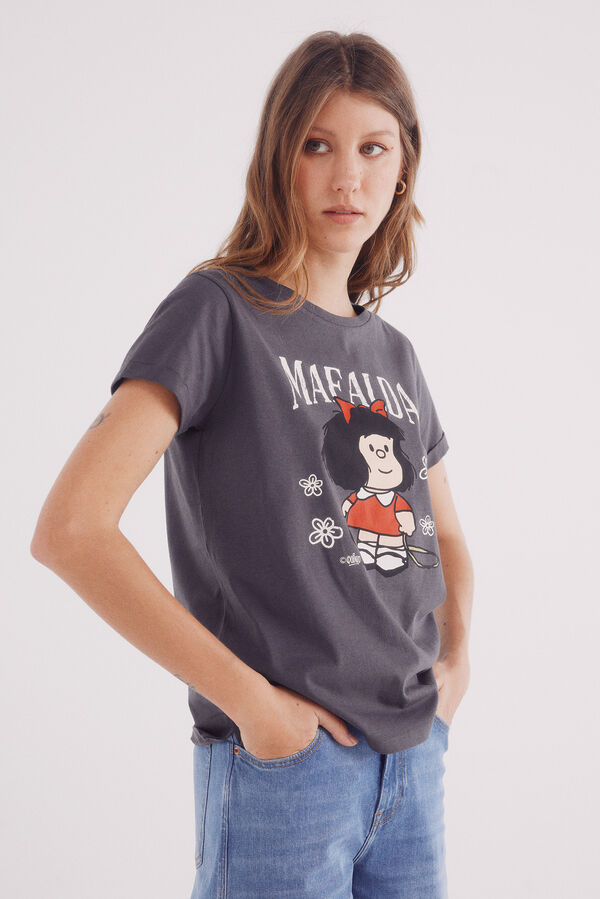 Springfield "Mafalda" T-shirt grey