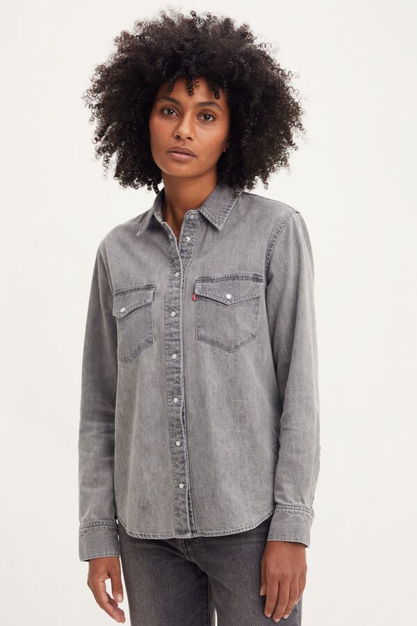 Levi's Levis&reg; denim shirt  grey