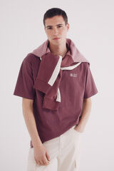 Springfield Camiseta logo Springfield club burdeos