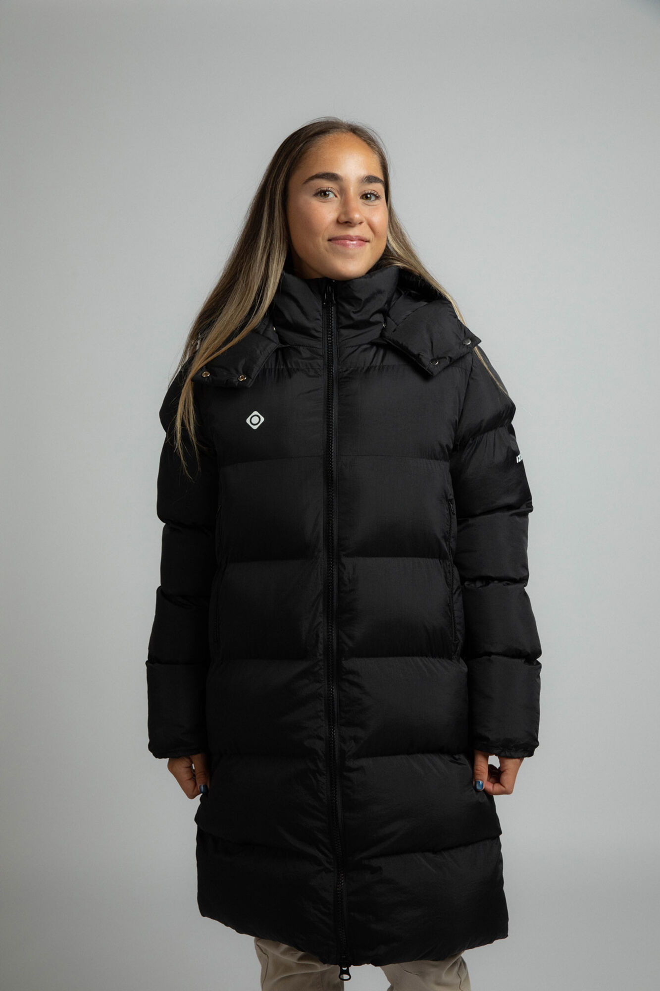 Izas Sobretudo de fibra longa