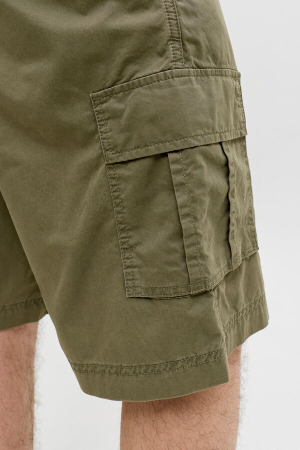 Jack & Jones Bermuda cargo relaxed verde