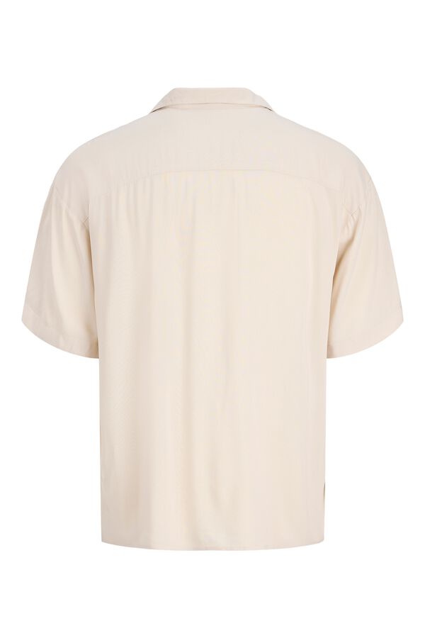 Jack & Jones Camisa relaxed fit em viscose cinzento