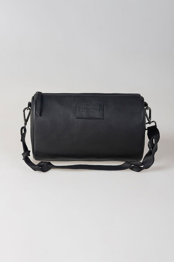 Bolso mediano de piel