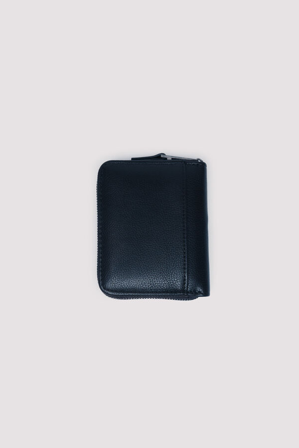 Springfield Cartera efecto piel bicolor marrón