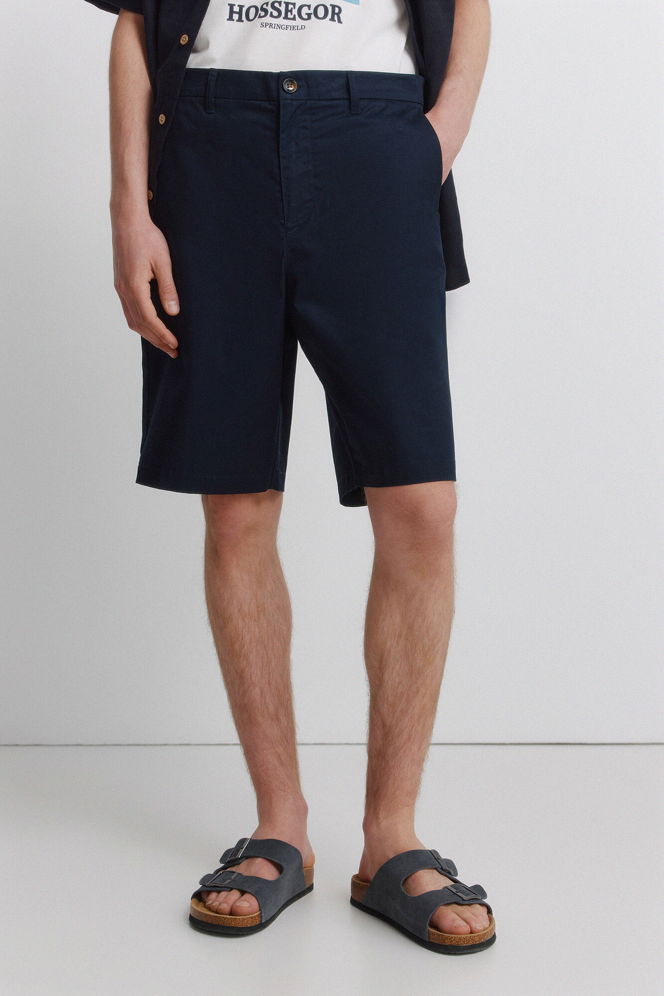 Springfield Bermuda algod&oacute;n relaxed fit